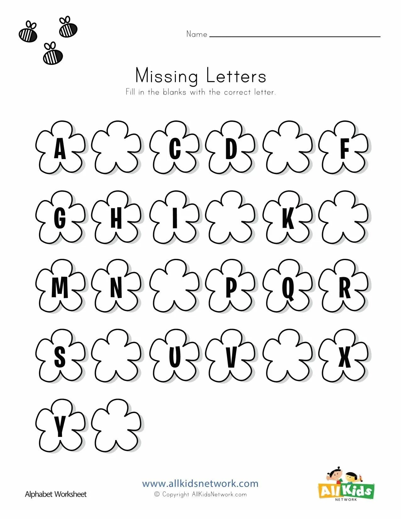 Find the missing letters. Missing letters worksheets. missing letters for kids. missing letters worksheets for kids. alphabet worksheets.