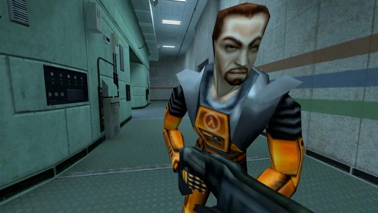 Последняя half life. Модель Гордона Фримена из half Life 1.