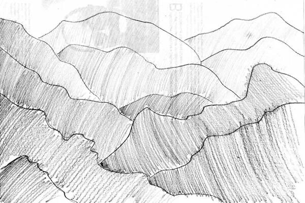Штриховка 6 класс изо. Упражнения на штриховку пейзаж. горы штриховка. рисунок гор штриховка. штриховка горы упражнение.
