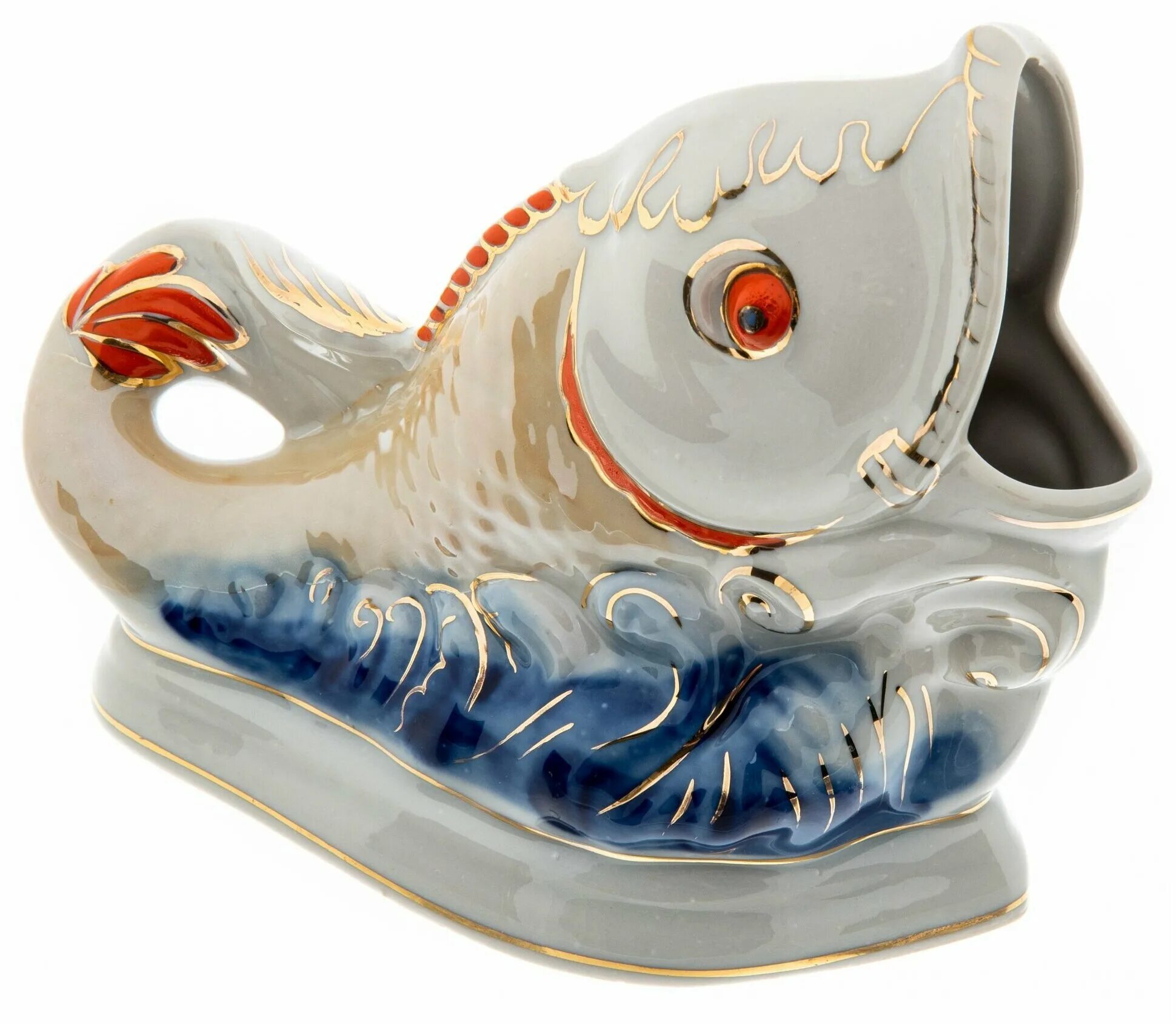 фарфоровая статуэтка рыбка дулево. коростенский фарфоровый завод. фарфоровая статуэтка рыба. коростенский фарфоровый завод ссср. императорский фарфоровый завод икорница.