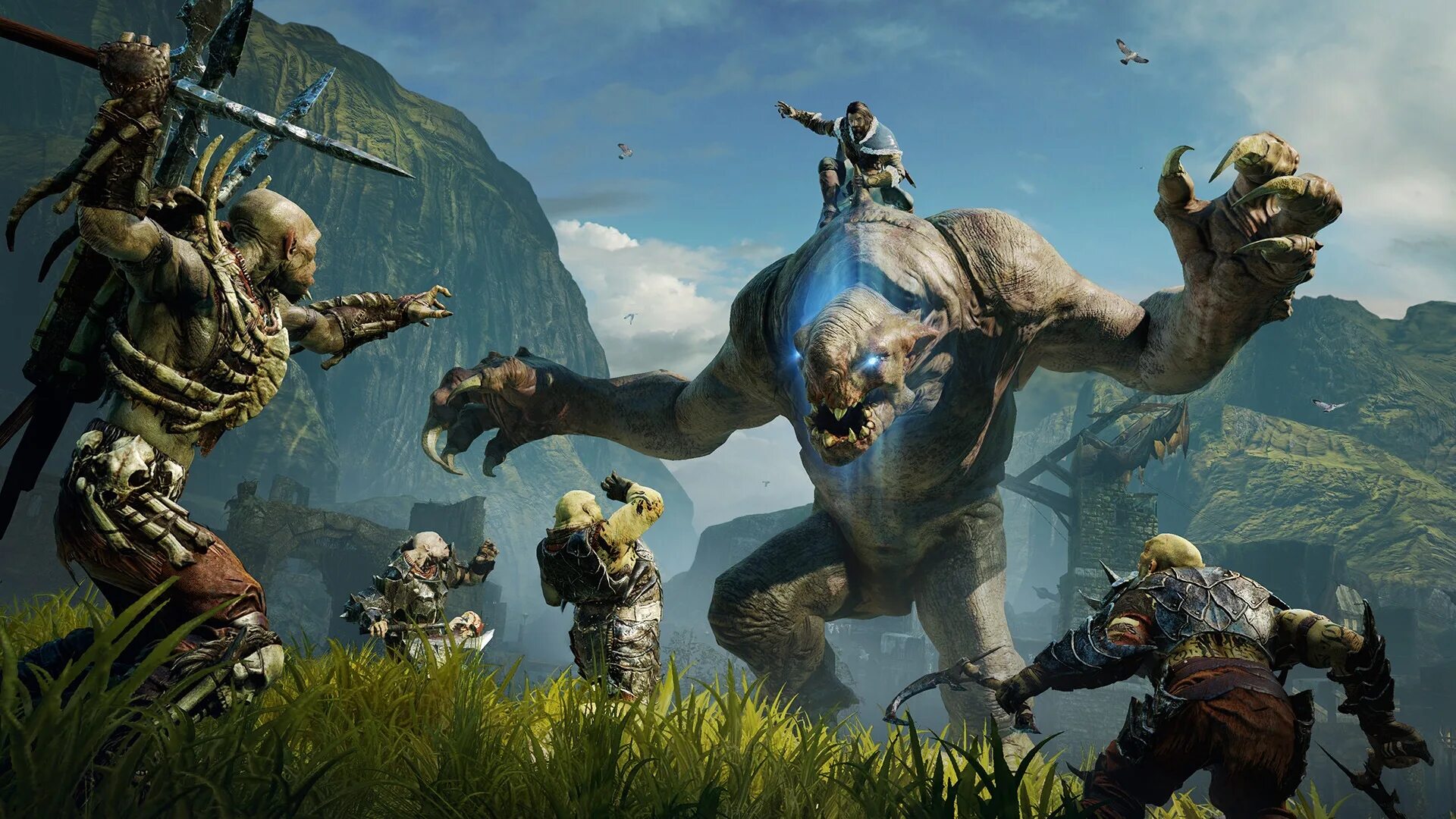 Middle earth shadow. Middle-earth: shadow of mordor. грауг средиземье. игра средиземье тени мордора. средиземье: тени мордора (ps4).