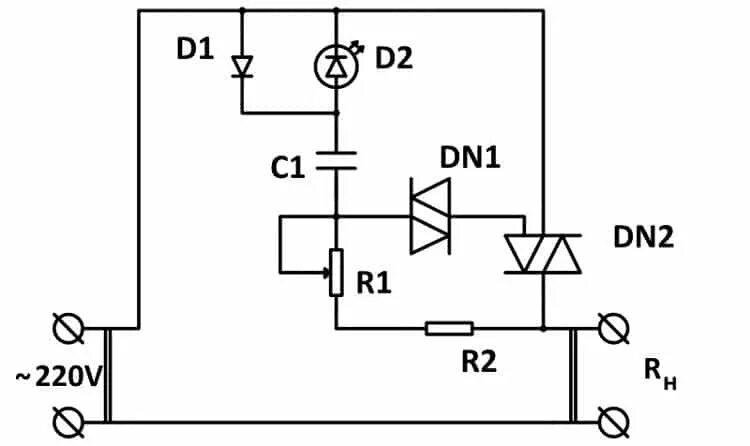 Тиристорный регулятор напряжения 220в схема. Схема регулятор паяльника 100 ватт. Стабилизатор напряжения 3. Регулятор напряжения своими руками схема. Регулятор напряжения на симисторе ку208г схема.
