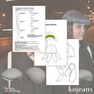 Кепка своими руками выкройка с козырьком