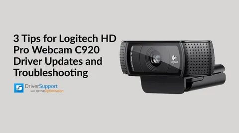 C920 pro драйвер