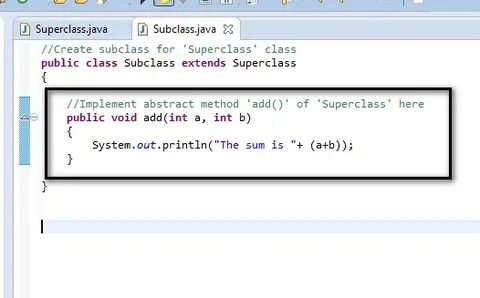 Java must