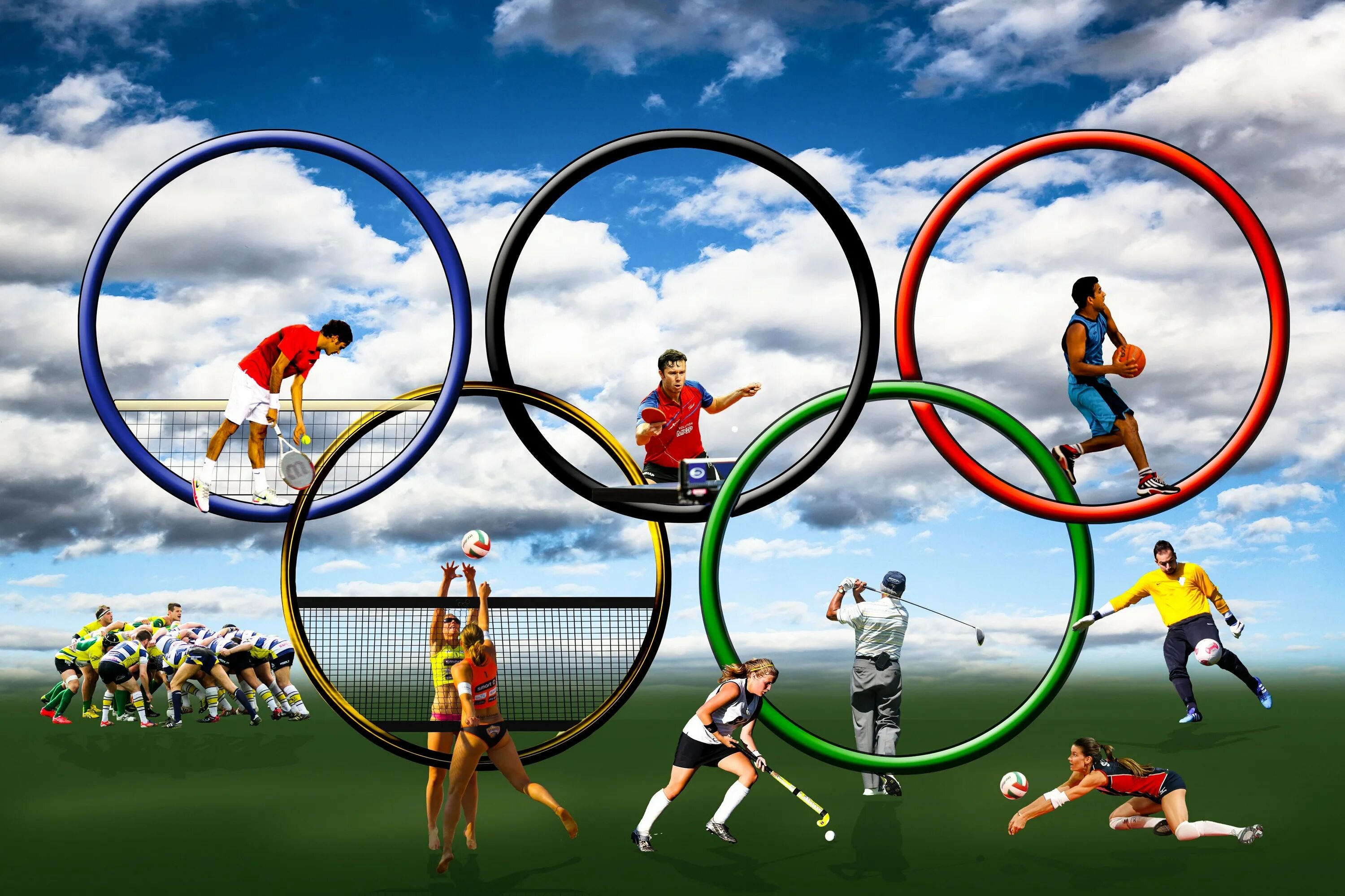 Игровые спортсмены. Международный Олимпийский день. Спортивная тематика. Спортивный фон. 23 Июня Международный Олимпийский день.