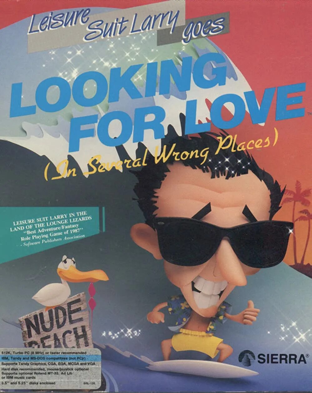 Leisure Suit Larry goes looking for Love (in several wrong places). Leisure Suit Larry goes looking for Love. Ларри в выходном костюме.