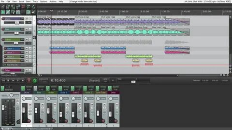Reaper recording