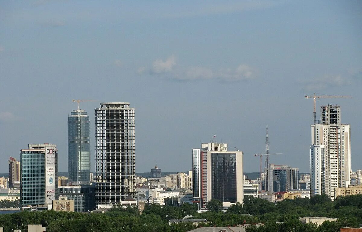 Казань небоскребы