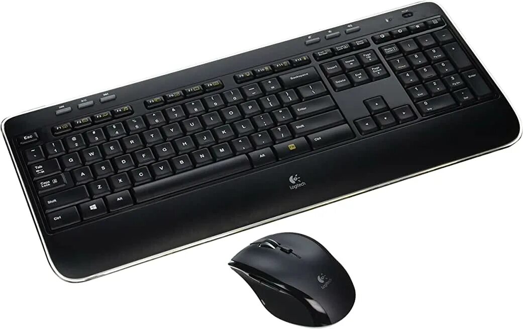 Беспроводная клавиатура logitech как подключить к компьютеру. Клавиатура logitech k520. wireless combo mk520. клавиатура logitech mk850. logitech keyboard mouse combo 2007.