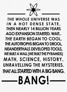The big bang текст