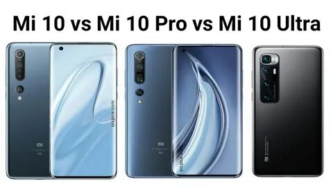 Xiaomi vs note 10 pro