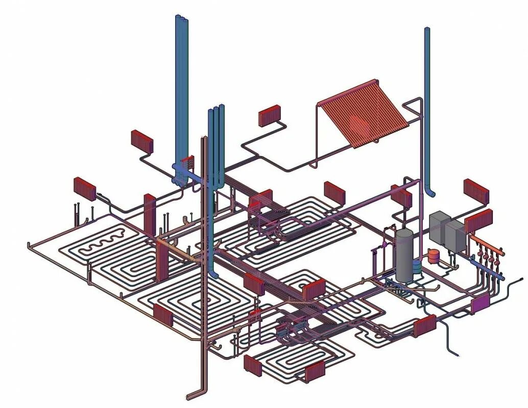Проектирование отопления в Revit. Проектирование сетей водоснабжения и водоотведения Revit. Проектирование систем вентиляция и отопления. Система отопления. Проект обогрева