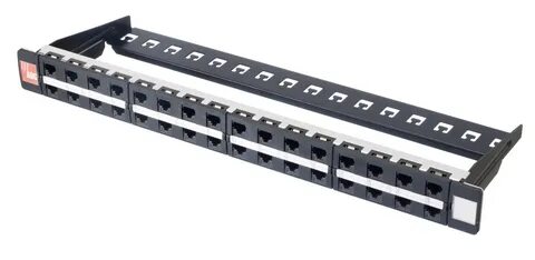 Патч панель экранированная 24 rj 45
