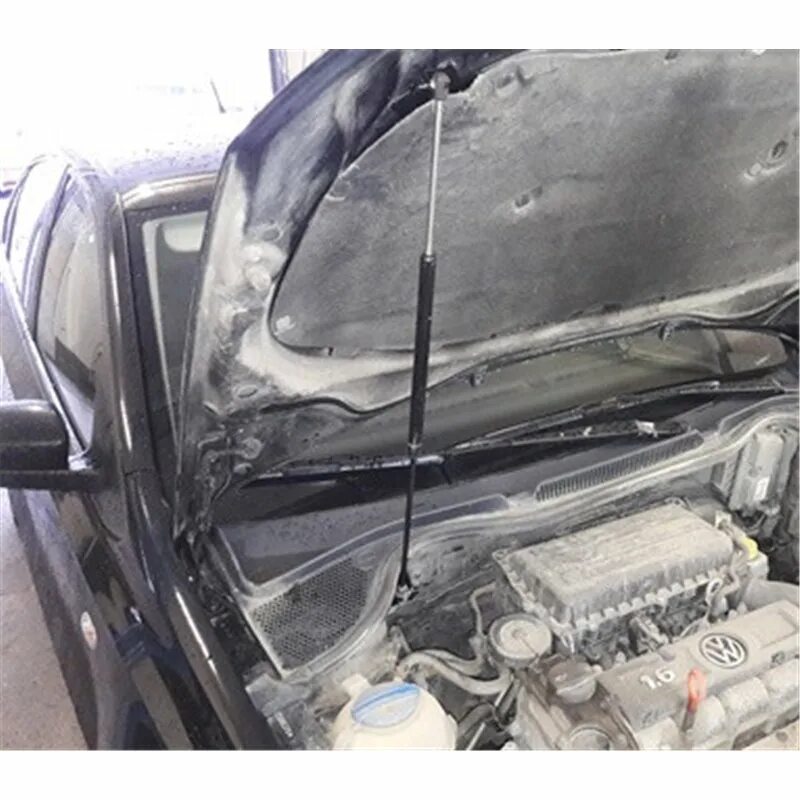 Газовые упоры поло седан. Отбойники на капот фольксваген поло. Упоры капота фольксваген поло. Газовые упоры капота фольксваген поло седан 2019. Упор капота поло седан.