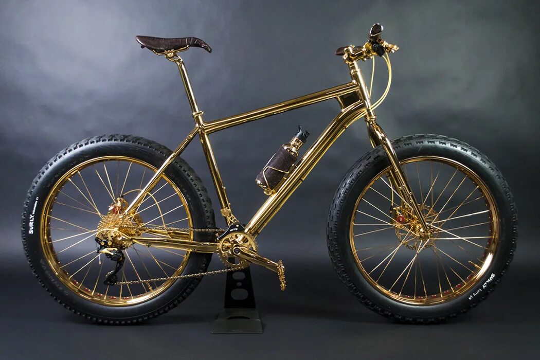 24k Gold extreme Mountain Bike. House of Solid Gold велосипед. Золотой велосипед Beverly Hills Edition. Самый дорогой МТБ В мире.