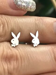 Серьги зайчики