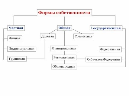 Частная форма общего это