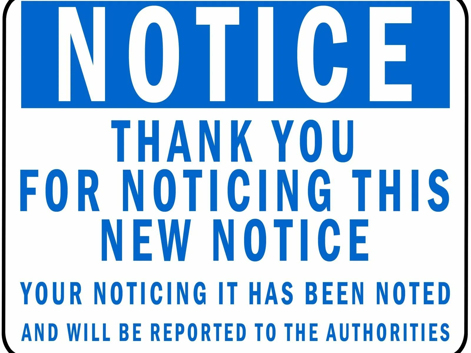 Thanks for noticing