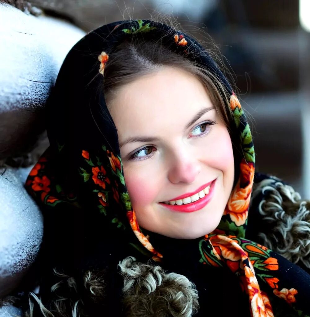 Деревенская скромница