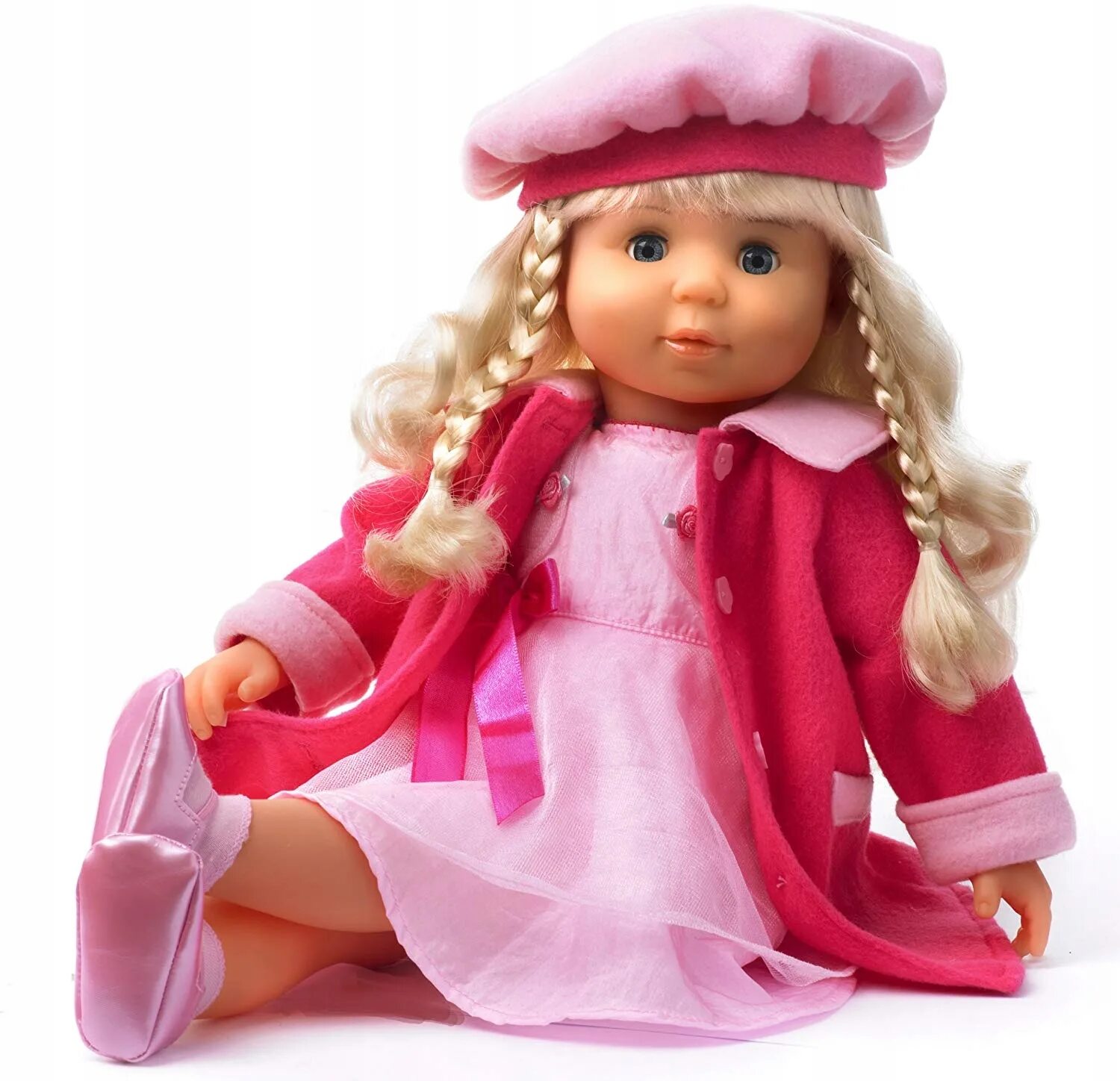 Кукла Bayer. Интерактивная кукла. Интерактивные куклы для девочек. Говорящая кукла.