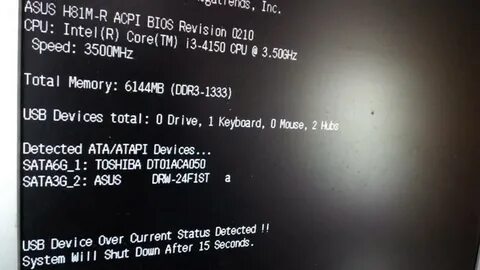 Detected ata atapi devices
