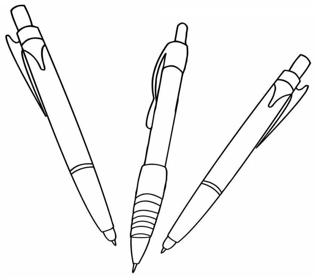 Ручка раскраска. Раскраска ручка шариковая. Раскраска ручка и карандаш. Ручка раскраска для детей. Pen ten