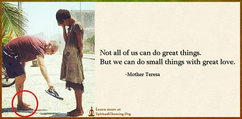 Do small things with great Love. Small great things. Small things. Do small things with great Love the drawn thread. Could be us перевод на русский