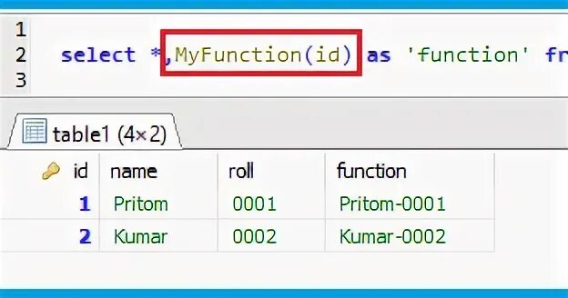 Can create function