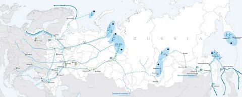 Единая система газоснабжения россии схема