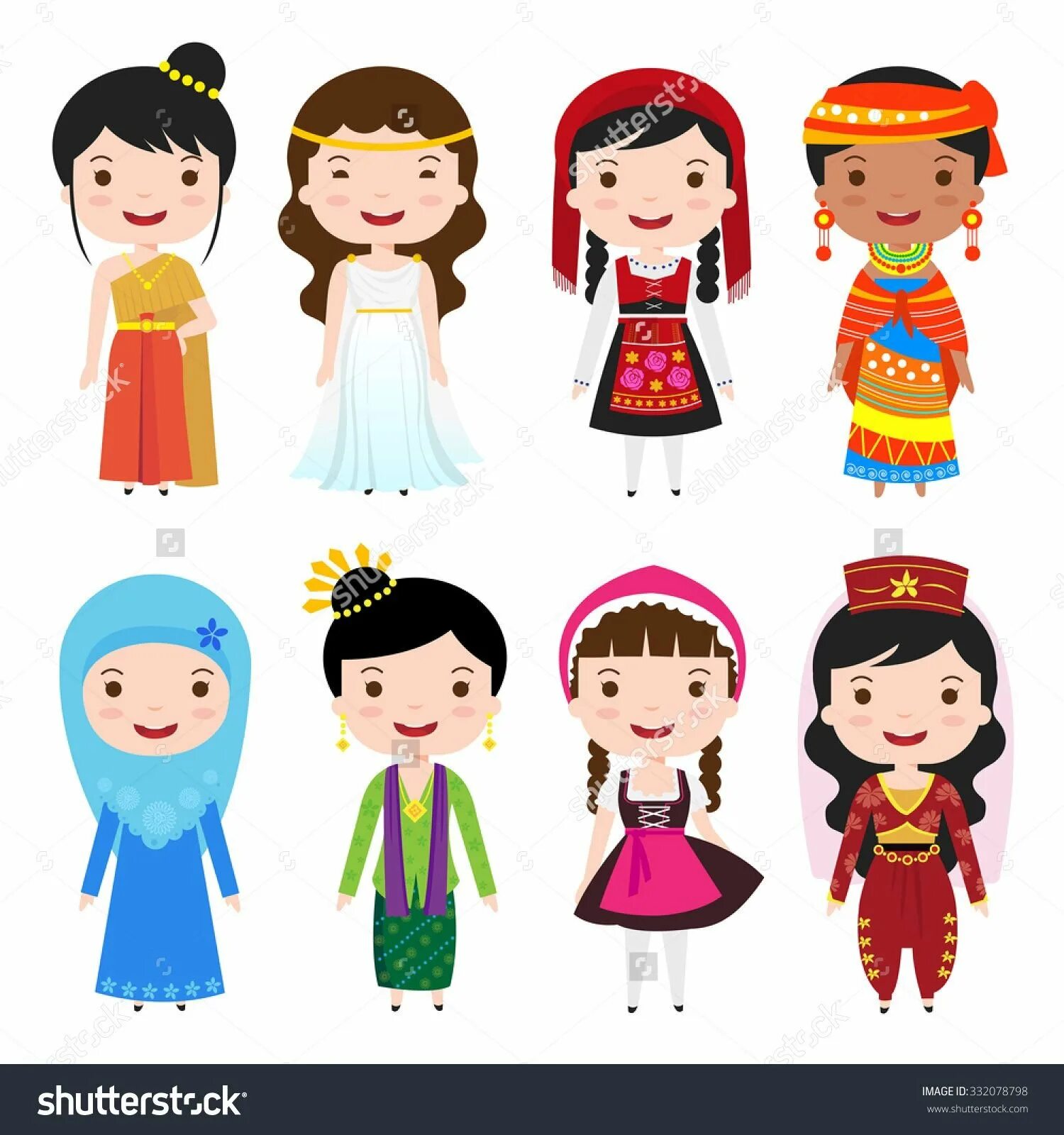 Рисунок разных национальностей. Костюмы разных народов. Дети разных национальностей. Национальности для детей. Человечки в разных национальных костюмах.