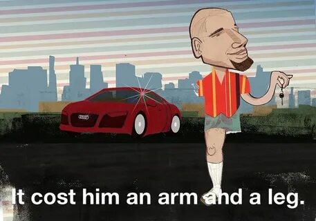An arm and a leg meaning