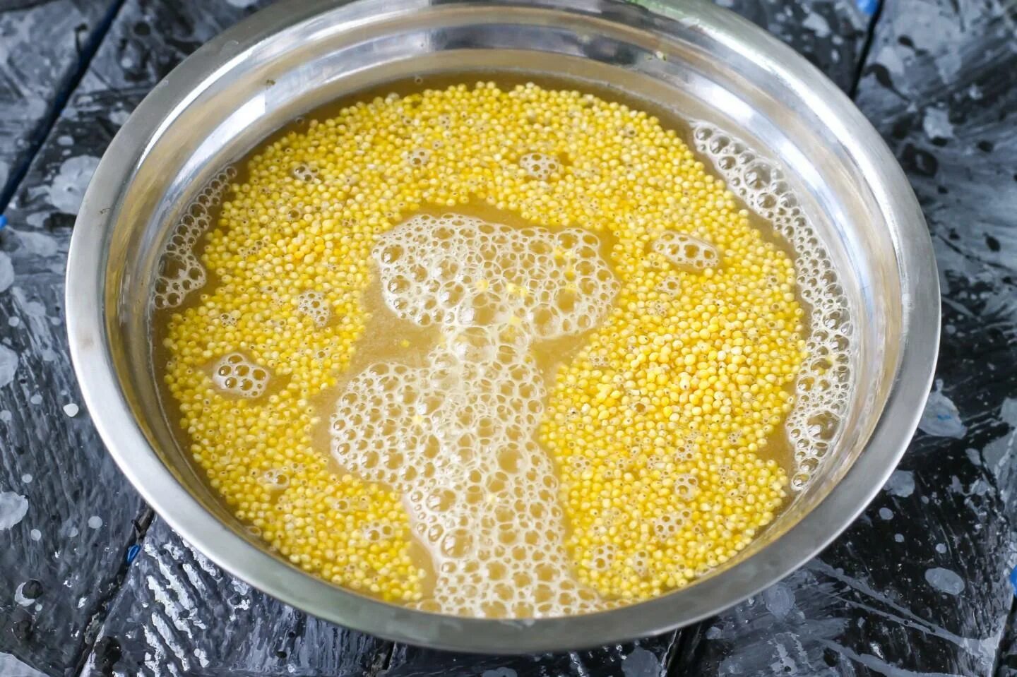 Рецепт: Пшенная каша на молоке на RussianFood.com