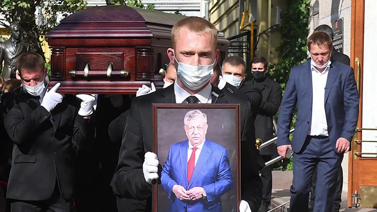Похороны Михаила Бридасова.