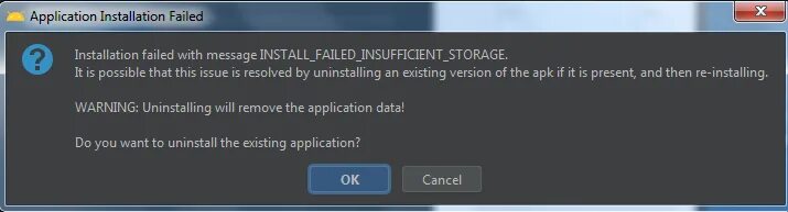 Install failed: installation failed. Install_failed_insufficient_Storage. Insufficient перевод. Software install failed перевод.