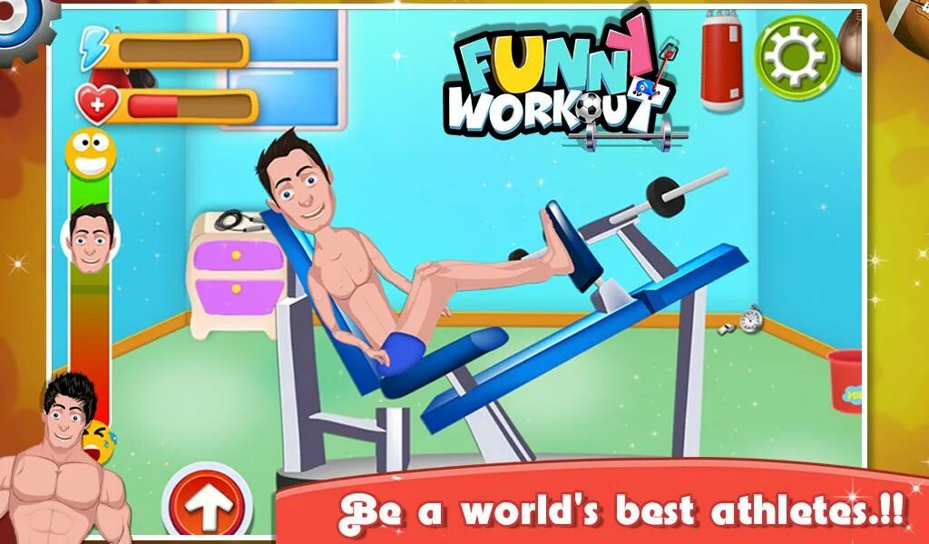 Workout игра. Прикольные игры установить ребенка. Bro Workout игра. Упражнения весёлые игры для парня. Portsized fun