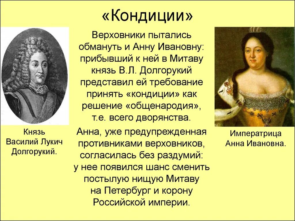 Кондиции Верховников Верховники 1730. Кондиции Верховного Тайного совета 1730. Кондиции Анны Иоанновны. Кондиции Анны Иоанновны 1730 год. Деятельность верховников