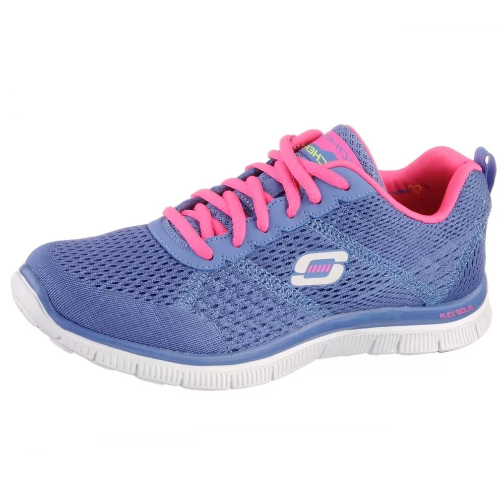 Кроссовки с розовыми шнурками. Skechers Flex appeal. Skechers Memory женские фиолетовый. Skechers Flex Memory Foam. Skechers Flex appeal 4.0 Memory Foam.