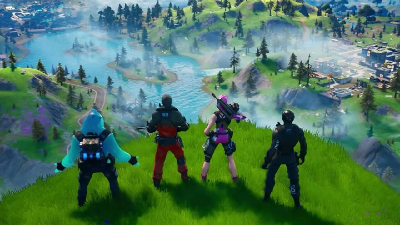 Фортнайт на пс 4 в 2025. Фортнайт 2 глава. фортнайт 1 сезон. fortnite 2 глава 1 сезон. семеро фортнайт.