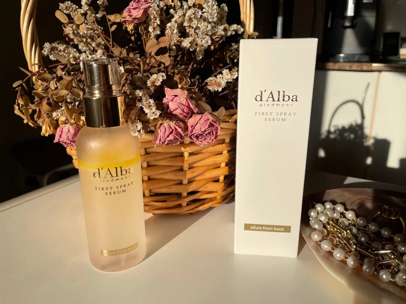 D alba косметика купить. D'Alba White Truffle first Spray Serum. Сыворотка для лица d'Alba. Увлажняющая сыворотка для лица Dalba.