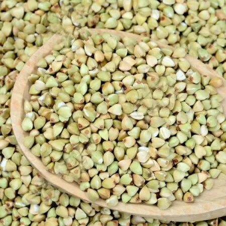 Зеленая гречка фото Гречка зеленая, 500гр 136 руб от магазина Орешкин