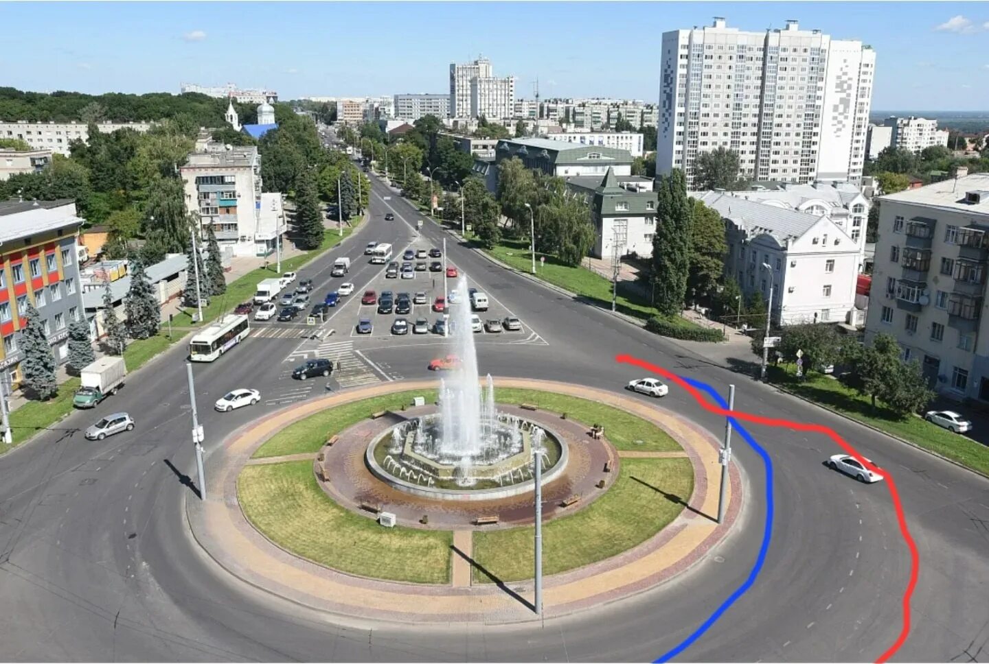 Население курска. Московская площадь Курск. Курск площадь города. Город Курск Московская площадь. Территория города Курск.