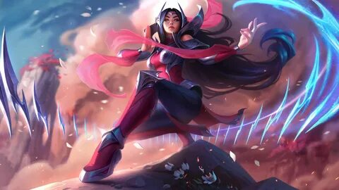 Irelia LoL Splash Art Update League of Legends league of legends, Irelia Об...