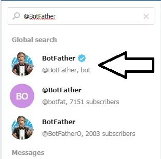 Bot search