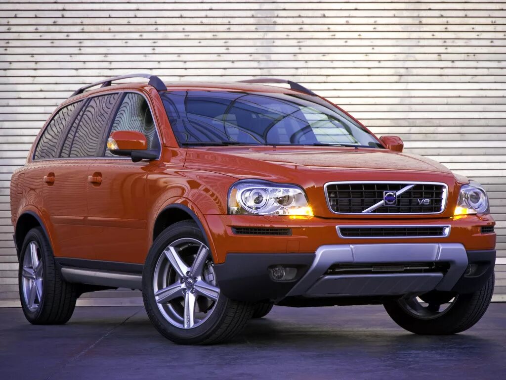 Volvo xc90. Volvo xc90 2010. Вольво хс90 2010. Volvo xc90 i. Оранжевый Вольво хс90.