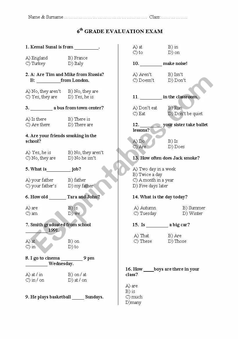 Final test 6. 6th Grade Test. English Test 6 Grade. Tests for 6th Grade. Test 7. 7th Grade ответы.