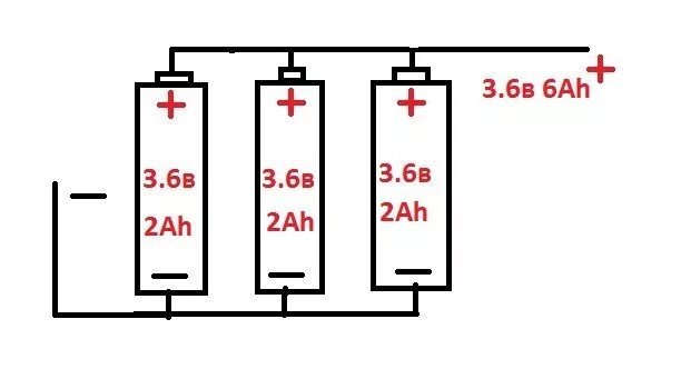 Три батарейки последовательно. Параллельно-последовательное соединение аккумуляторов 18650. Последовательно-параллельное соединение аккумуляторов 18650. Соединение аккумуляторов 18650 последовательно и параллельно. Схема подключения 2 аккумуляторов последовательно и параллельно.