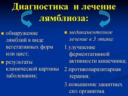 Какие лекарства от лямблий