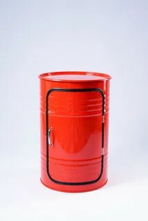 Красная бочка