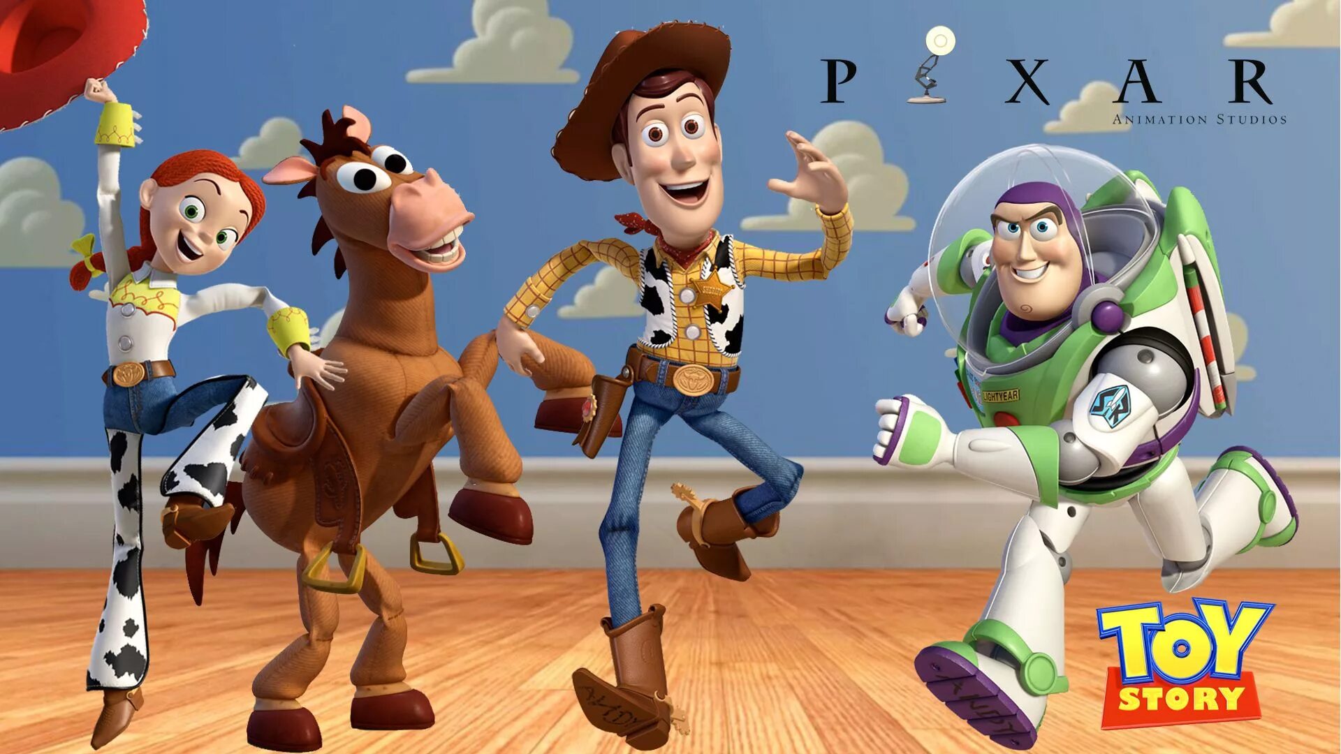 Четверо героев. Toy story 1995 Woody и Базз. Дисней Пиксар история игрушек. История игрушек большой побег на канале Дисней.